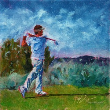 ゴルフ11印象派 Oil Paintings